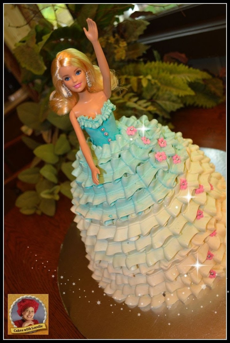 Barbie Doll Cake Tutorial