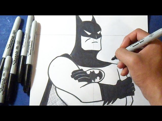 Cómo dibujar a Batman | How to draw Batman by ZaXx