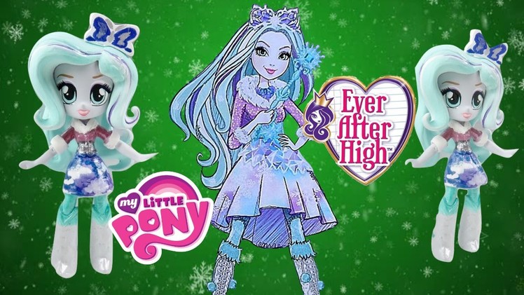 Custom EAH Epic Winter Crystal Winter | Fluttershy Mini Doll Tutorial | Start With Toys
