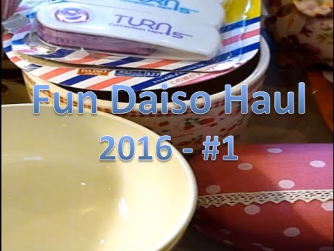 Daiso Haul and Ideas: January 05, 2016