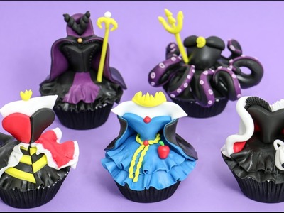 Disney Evil QUEEN Cupcakes - How To Make by CakesStepbyStep