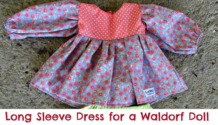 DIY | Sewing a dress for a Waldorf Doll | Sami Dolls Tutorials