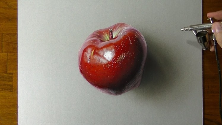 Drawing a Red Apple - I have a (lot of) pen I have a apple. 