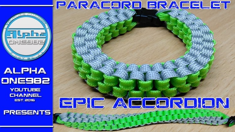 EPIC Paracord Bracelet Accordion 2016