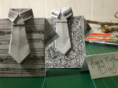 Folding and Doodling Project for Fathers Day