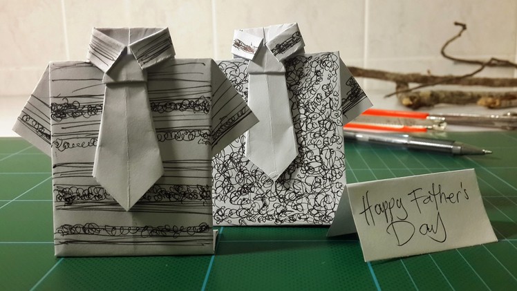 Folding and Doodling Project for Fathers Day