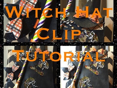 Good or Bad Witch Hat Clip Tutorial
