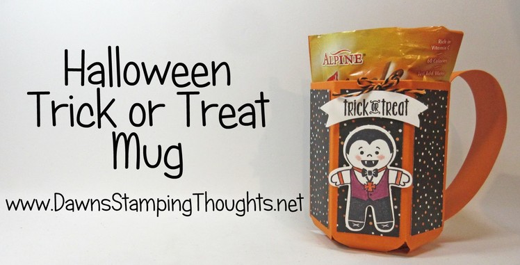 Halloween Mug featuring Stampin'Up! products