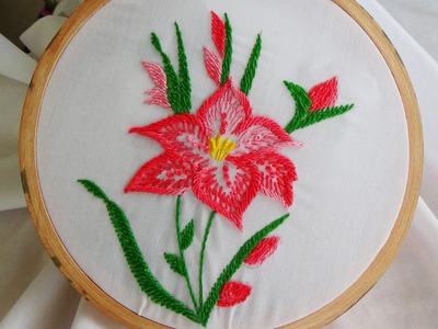 Hand Embroidery: Rope stitch