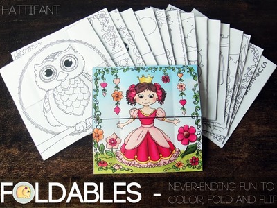 Hattifant - A WALK THROUGH the BOOK - Foldables: Princesses, Ponies, Mermaids and More!