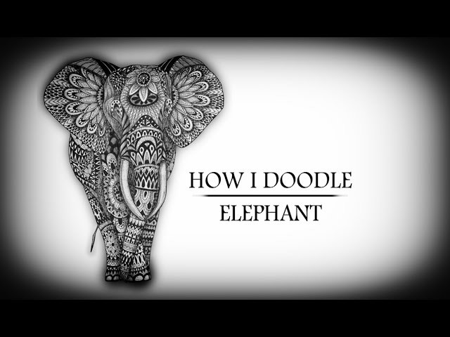 How I Doodle - Elephant Speed Drawing