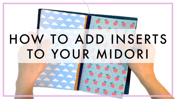 How to Add 2, 3, & 4 Inserts to Your Midori Traveler's Notebook!