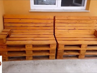 How to Build a Pallet Sofa Step by Step