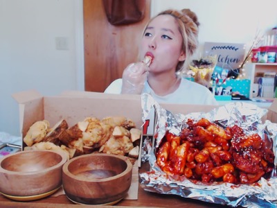 How to create Korean Fried Chicken like a PRO !! | MUKBANG