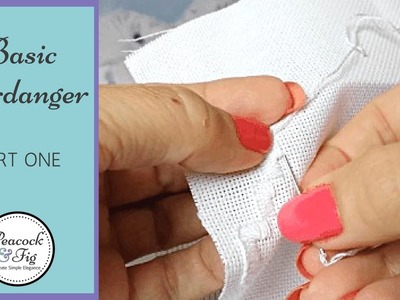How to do basic hardanger embroidery: part 1 - experimenting with hardanger