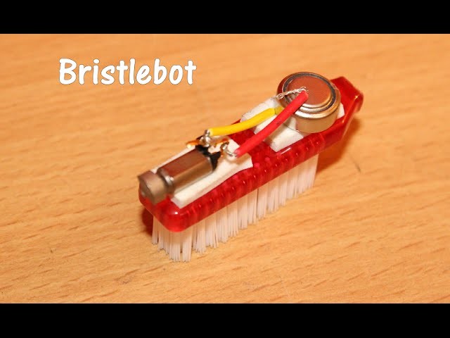 How to make a Bristlebot - Toothbrush Robot