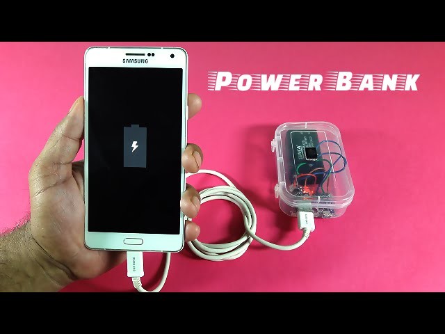 How to Make a Mobile Power Bank at Home (1000mAh)