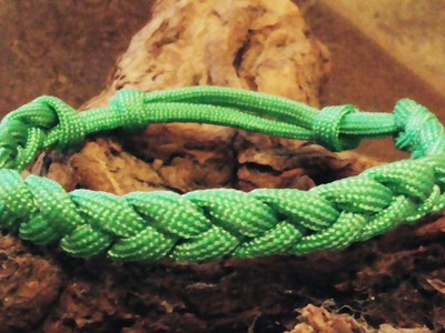 How To Make An Adustable Paracord Rastaclat Friendship Bracelet With Sliding Knot