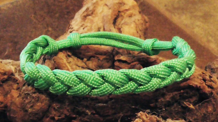 How To Make An Adustable Paracord Rastaclat Friendship Bracelet With Sliding Knot