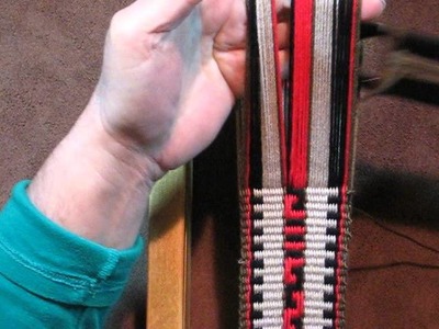 Inkle weaving Pickup "Greek Key" Tutorial