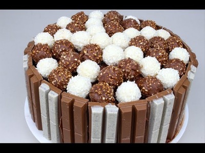 Kit Kat & Ferrero Rocher Cake