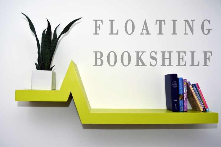Make A Floating Bookshelf
