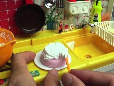 Miniature Cake Kit Konapun リカちゃんキッチンでケーキづくり！