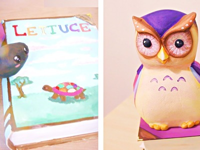 Owl and Tortoise Art | Hedy and Jamie