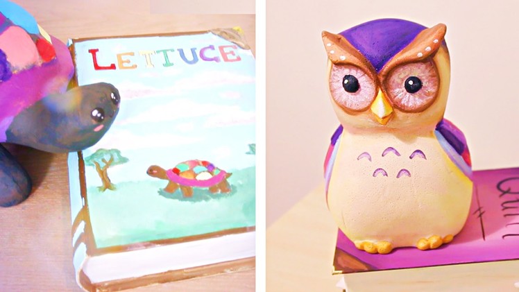 Owl and Tortoise Art | Hedy and Jamie