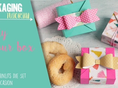 Party Favour box using Sizzix Thinlits Die Set Every Occasion - ENG