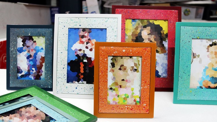 Repainting Old Photo Frame Technique