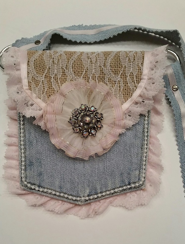 Shabby Chic Cell Phone Purse - SBC Tutorial