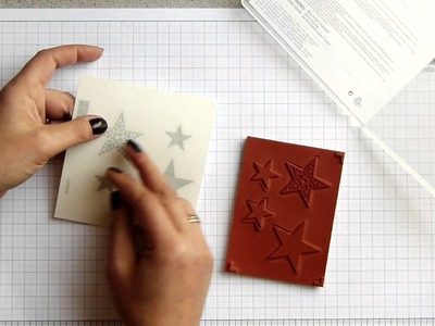 Stampin Up How to Mount Clear and Wood Stamps
