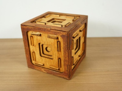 The button box a puzzle box with 41 steps!