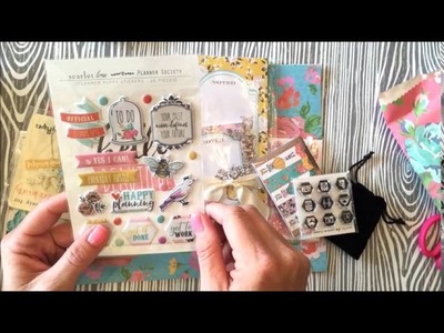 Unboxing May The Planner Society Kit & Sticker Society Kits