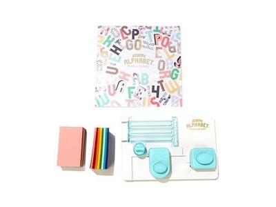 We R Memory Keepers Mini Alphabet Punchboard Kit