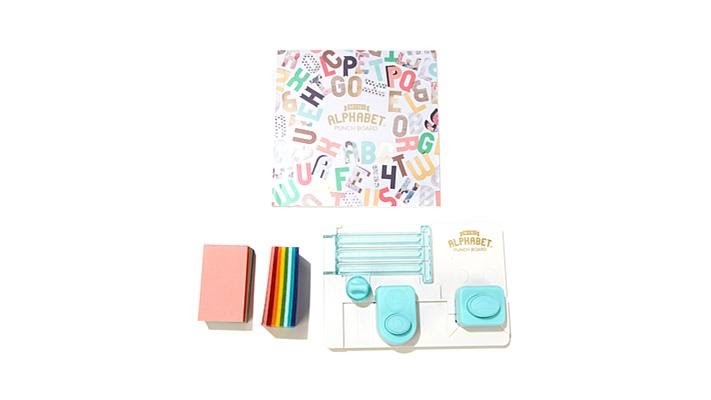 We R Memory Keepers Mini Alphabet Punchboard Kit