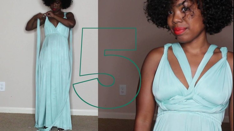 10 Ways To Style an Infinity Dress