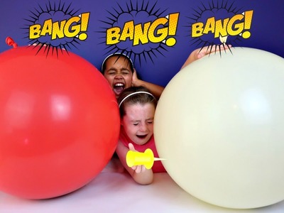 2 Giant Balloons Toy Surprise - Disney Chocolate Eggs - Orbeez - Shopkins - Animal Jam Toy Opening