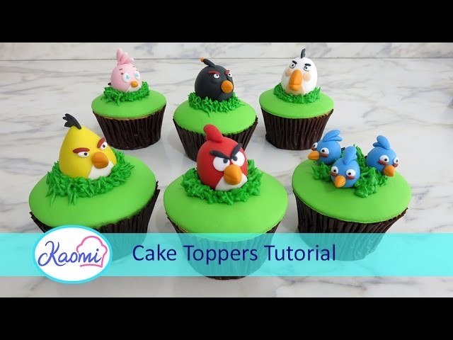 Angry Birds cupcakes (part 1). Cupcakes de los Angry Birds (parte 1)