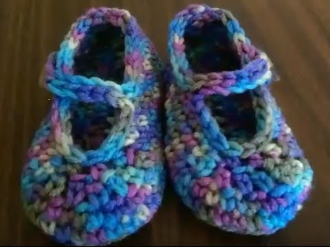 Baby's First MaryJane Booties Size 6-9 Months YarnWars