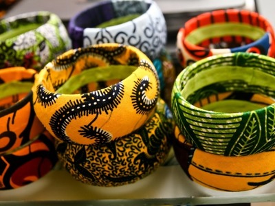 Bangle made of cloth and bottle,work experience