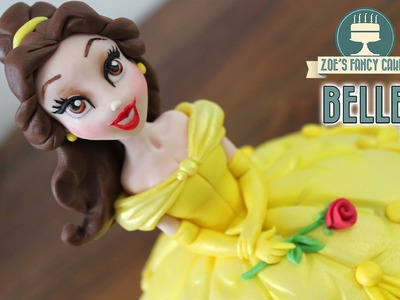 Belle doll cake : Beauty and the Beast Disney Princess cakes