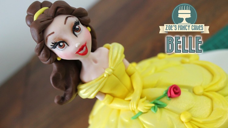 Belle doll cake : Beauty and the Beast Disney Princess cakes