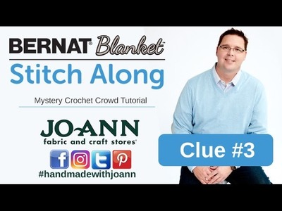 Bernat Blanket Stitch Along: Week 3 Left Handed