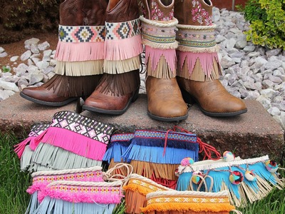 Boho Boot Covers by Create Kids Couture