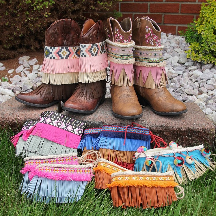 Boho Boot Covers by Create Kids Couture
