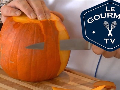 Chef Tip - How to prepare a Pumpkin - LeGourmetTV | George Brown Chef School