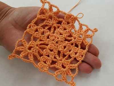 Crocheted  motif no  20