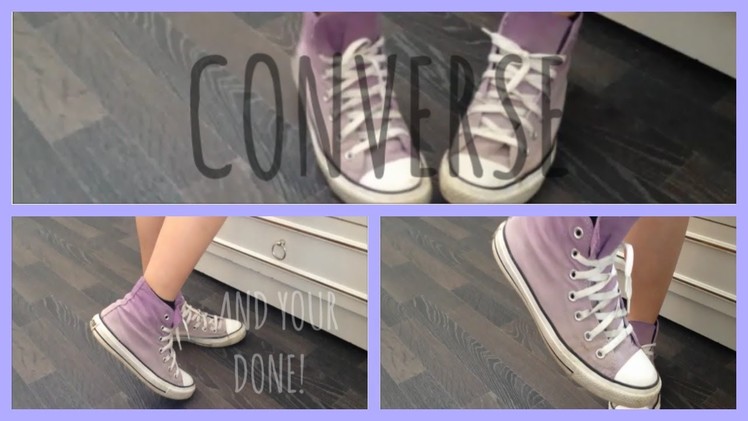 DIY:  Ombre Converse!